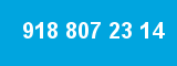 918 807 23 14 918 807 23 14